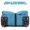 Bago Rolling Duffle Bag with Wheels - 31" 120L Foldable