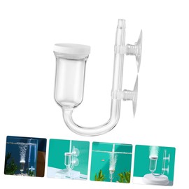 BUGUUYO Fish Tank Oxygen Pump Bubble Maker Air Bubbler Suction Cup Aquarium Tank Accessory