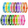 BOUMUSOE 18 Pcs Puppy Collars for Litter Adjustable Puppy Whelping