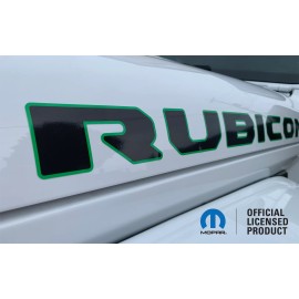 Mopar 18 19 20 jeep RUBICON hood decal sticker wrangler willys gladiator JT JL GREEN