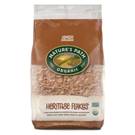 Nature's Path Organic Heritage Flakes® Cereal, 32 oz (Pack of 6), Non-GMO, Earth Friendly Packaging