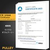 GM CLIMBING 40kN Micro Double Pulley CE UIAA Certified Ball