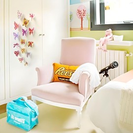 JAAMSO ROYALS Multicolor 3D Butterflies' Wall Sticker 1 Combo of 19 Piece (PVC Vinyl, 21 cm x 29.7 cm, 3D Stickers)