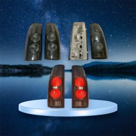 AFTParts com Smoke Tail Lights 1988 to 1998 Chevy Silverado GMC Suburban New Pair c1500 K1500