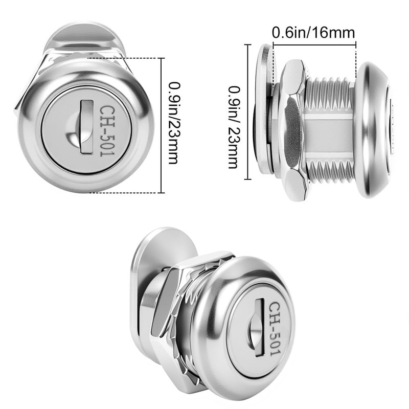 Truck Tool Box Lock Replacement – 5/8" Cylinder Keyed Alike
