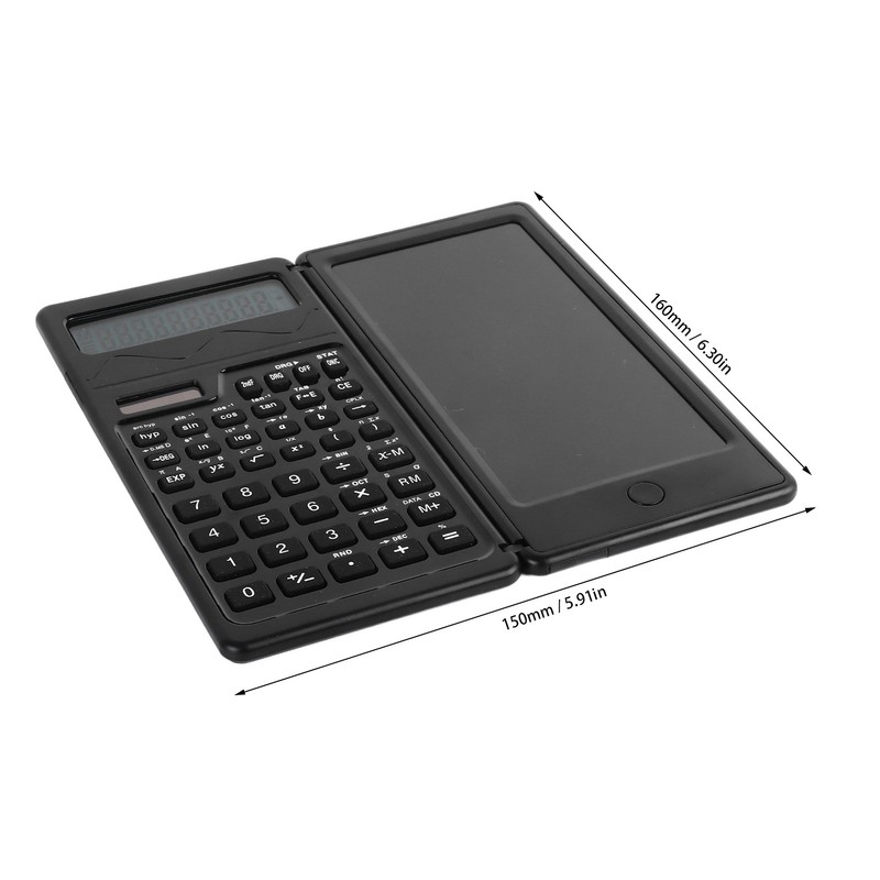 Scientific Calculator Solar Battery Powered Multi Functional Foldable Scientific Calculator