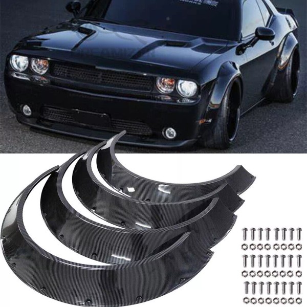 Unbranded For Toyota Scion JDM CARBON FIBER Fender Flares Body