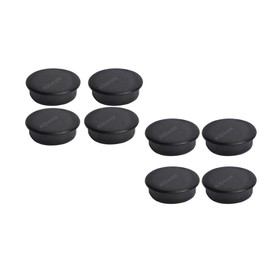 Regatón Tapón Redondo de Plástico Texturizado para Tubo de 3" Paquete 8 Pzas.