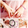 BESPORTBLE 1000PCS Color Changing Sun Sensitive Multi Color Plastic Pony