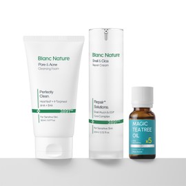 Blanc Nature Trouble Rapid Calming 3-Piece Set / 블랑네이처 트러블 급속진정 3종세트