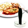 Norpro Grip-EZ Stainless Steel Meat Pounder, Black/Silver