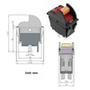 ECSiNG 2pcs SW7A Table Saw On-Off Toggle Switch 12A/20A 250V