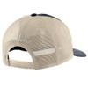 Carhartt Men's Canvas Mesh-Back Workwear Patch Cap, Navy, One Size