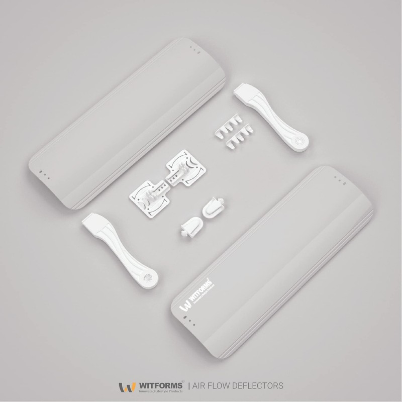 WITFORMS/PREMIUM - Adjustable AC air deflector suitable for split air