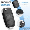 2 Button Key Shell Compatible with VW MK4 Bora Golf