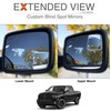Custom Blind Spot Mirrors - Compatible With 2009- Present 4th