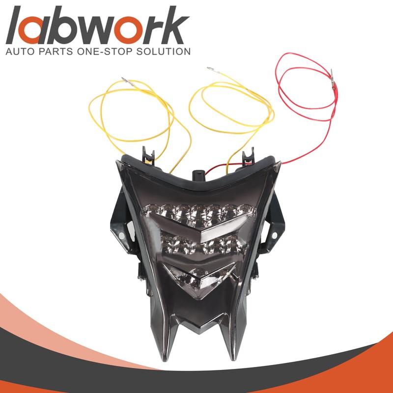 labwork Motorcycle Tail Light Turn Signals Integrated Blinker Replacement for