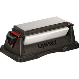 Lansky BS-TR100 Tri-Stone Benchstone, Black