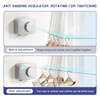 Extendable Washing Line, 5.1 Metre Clothesline, Extendable Wall, Extendable Washing