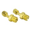 SÜA - Regulator/Torch to Hose Adaptors ''A'' 3/8''-24 to ''B''