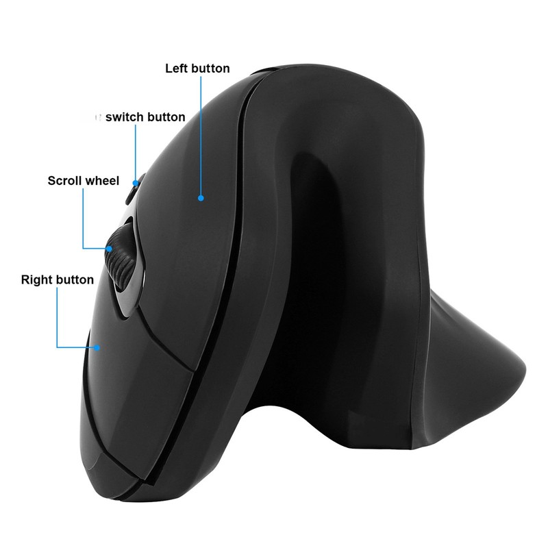 2.4G wireless vertical mouse ergonomics vertical mouse office game mouse