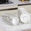 MINGFANITY Small Bowl Drainer,Stainless Steel Bowl Drying Rack for Kitchen