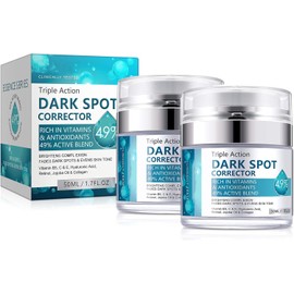 2PCS Dark Spot Corrector for Face & Body – Freckle & Age Spot Remover Cream – Fades Hyperpigmentation, Improves Skin Tone – For All Skin Types