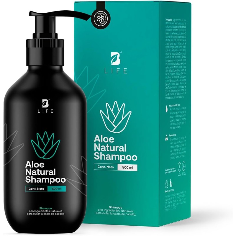 B Life Kit Shampoo y Acondicionador Natural de 800 ml