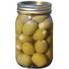 Stuffed Large Olives - Two 16 oz. Jars (Garlic Stuffed
