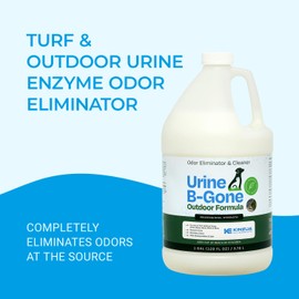 Urine B-Gone-OD Professional Pet Urine Enzyme Cleaner, Pet Yard Odor Eliminator for Artificial Grass, Concrete & More, 1 Gallon