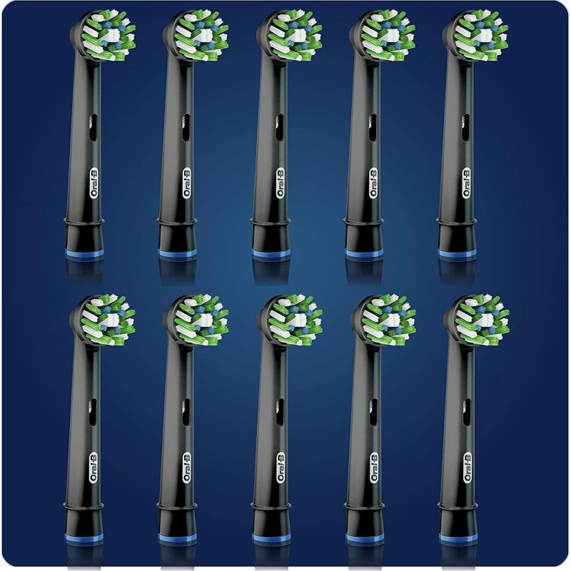 Oral-B Oral B Cross Action Electric Toothbrush Head Black Color
