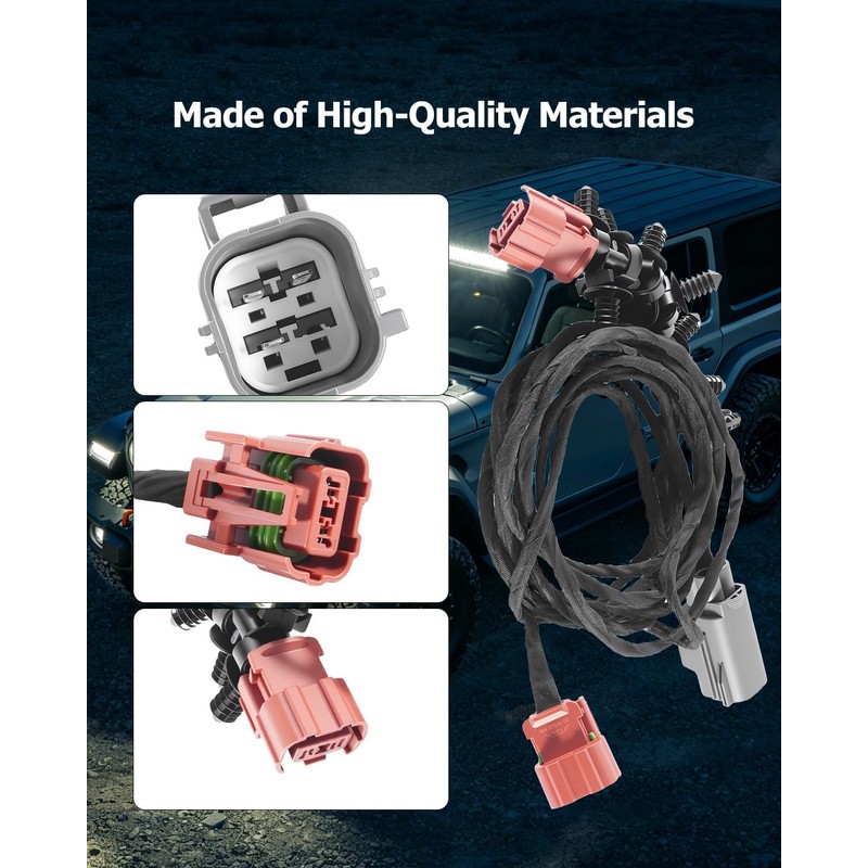 68336462AE Front Fascia Wiring Harness Fit for Jeep Gladiator 2021-2022