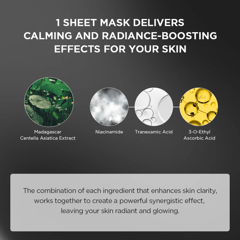 SKIN1004 [SKIN1004]Tone Brightening Glow Mask (1ea)