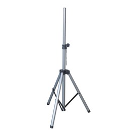 Audio2000'S AST4397A Silver Steel Speaker Stand