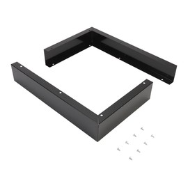 Whirlpool W10164739 Genuine OEM Side Panel Kit For Microwaves, Black