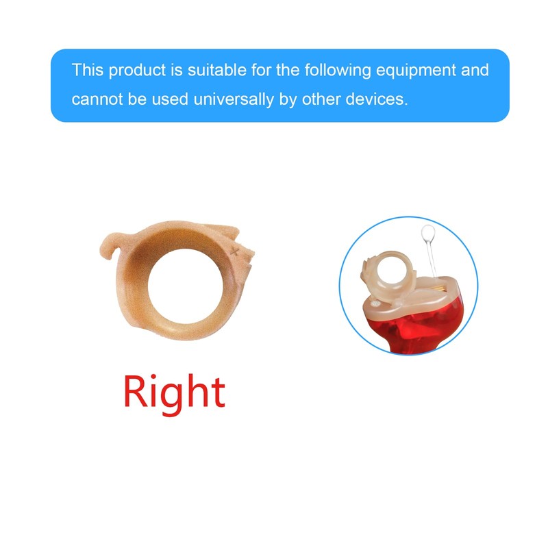 BLJ Hearing Amplifier Accessories, Right Side Battery Doors 3-Peice, Only