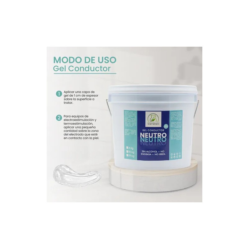 Gel Conductor Facial/corporal Para Aparatología (4 Kilos)