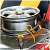 Car Tire Rim Protector Guards, 4Pcs Wheel Edge Savers for