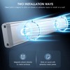 MCGOR 10inch Under Cabinet Lighting, 2 Pack Rechargeable Motion Sensor
