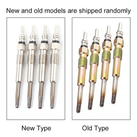 4 Pieces/Set Heating Glow Plugs Diesel Glow Plug Diesel Heating Glow Plugs for Diesel Vehicles 4 Pieces/Set Glow Plug Diesel Heating Glow Plugs Seat Glow Plug Glow Plug Preheater for Seat