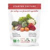 Cutting Edge Cultures Vegetable Starter Culture, 6 Pouches, 12g