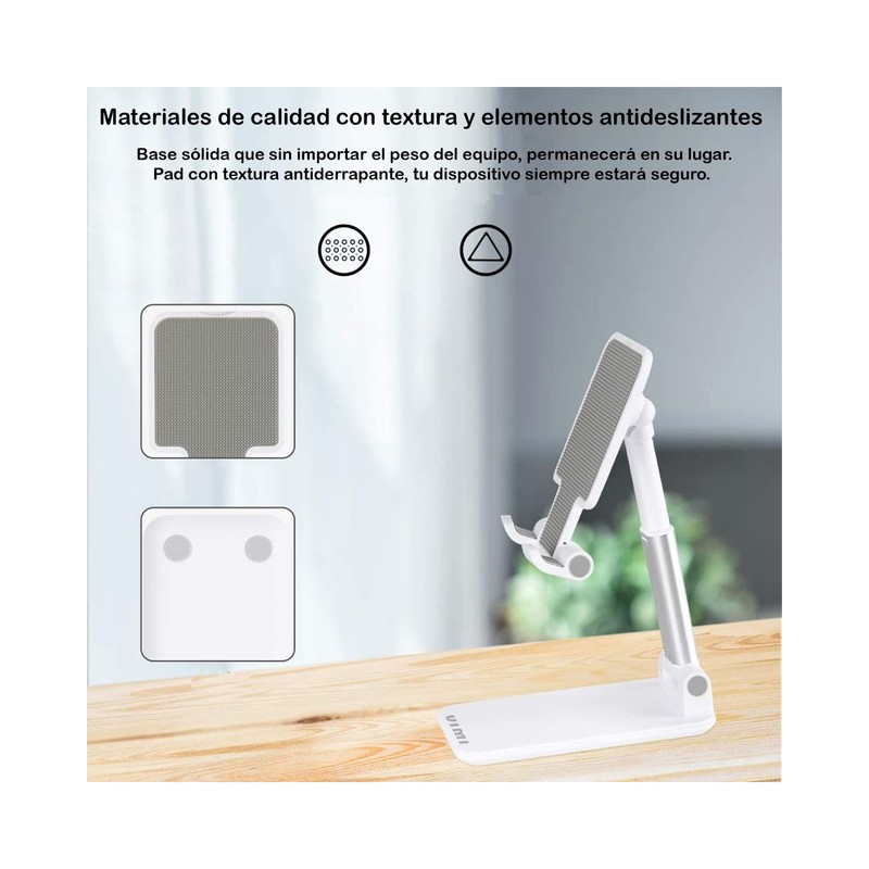 Vimi Dos Soportes Celular De Mesa Ajustable con Inclinación Posiciones