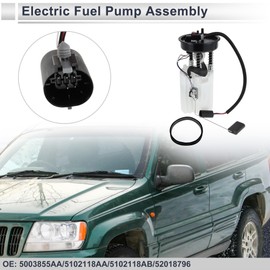 RATCHROLL Electric Fuel Pump Assembly for Jeep Grand Cherokee 1995 4.0L 5.2L Fuel Filter Pump Module with Inlet Strainer No.E7087M