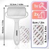 Duronic Lint Roller (60 Sheets per Roll) + 2 Refills