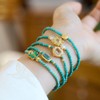 Pandachilla Bracelet Turquoise Tiny Traditional Charming(Jade)