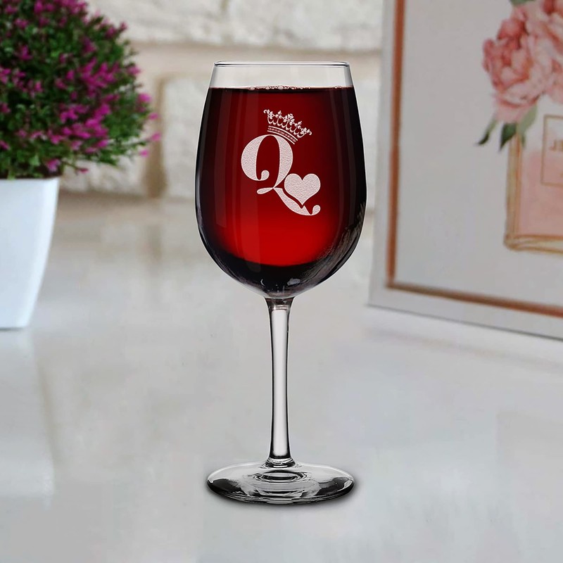 shop4ever® King & Queen of Hearts Couples Gift Set of