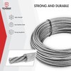 TCHOSUZ 50ft 1/16" Stainless Steel Wire Rope Kit, Trellis Kit