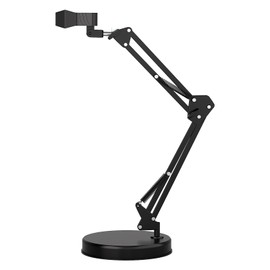 Bysameyee Flexible Arm Stand for Digital Microscope, 21.6” Height Adjustable Bracket with Heavy Duty Mount, Compatible with USB/Wireless/LCD Microscope