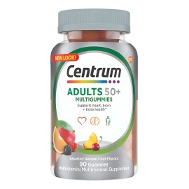 Multivitaminico Centrum Adultos 50+ Vitaminas Corazón Huesos Frutas