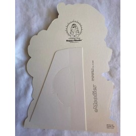 Vintage Happy Moodie Diecut Decoration Standee - 1983 - Old Store Stock